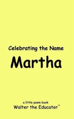 Cover Celebrating the Name Martha (eBook, ePUB)