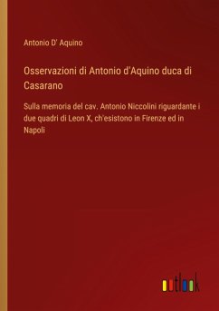 Osservazioni di Antonio d'Aquino duca di Casarano