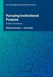 Pursuing Institutional Purpose - Ruby, Alan; Hartley, Matthew