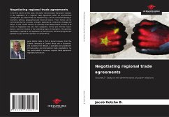 Cover Negotiating regional trade agreements