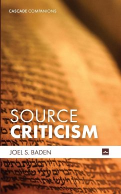 Source Criticism - Baden, Joel S.