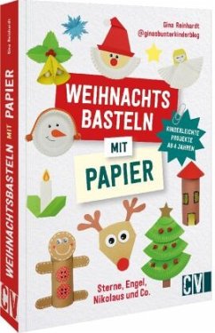 Weihnachtsbasteln mit Papier (Mängelexemplar) - Reinhardt, Gina