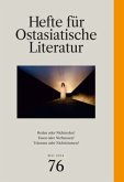 Hefte für ostasiatische Literatur 76 Hefte für ostasiatische Literatur 76