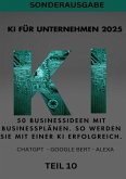 KI FÜR UNTERNEHMEN 2025 50 Businessideen mit Businessplänen. So werden Sie mit einer KI erfolgreich. TEIL 10