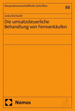 Die umsatzsteuerliche Behandlung von Fernverkäufen (eBook, PDF) - Reinhardt, Janka