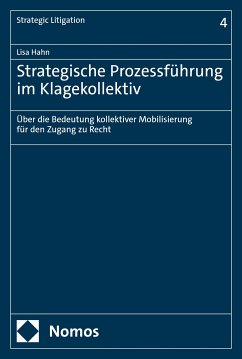 Strategische Prozessführung im Klagekollektiv (eBook, PDF) - Hahn, Lisa
