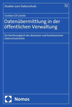 Datenübermittlung in der öffentlichen Verwaltung (eBook, PDF) - Gasiola, Gustavo Gil