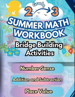 Cover Summer Math Workbook   2-3 Grade Bridge Building Activities