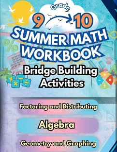 Summer Math Workbook   9-10 Grade Bridge Building Activities - Bridge Building, Summer