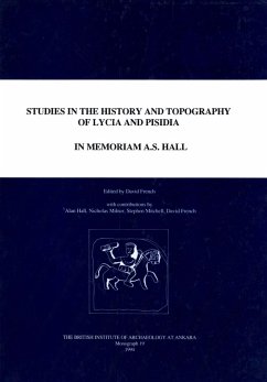 Cover Studies in the History and Topography of Lycia and Pisidia (eBook, PDF)