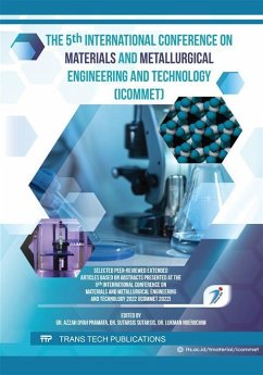 Cover The 5th International Conference on Materials and Metallurgical Engineering and Technology (ICOMMET) (eBook, PDF)