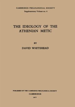 Ideology of the Athenian Metic (eBook, ePUB) - David Whitehead, Whitehead