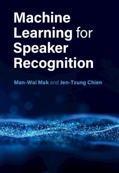Cover Machine Learning for Speaker Recognition (eBook, PDF)