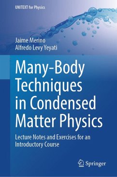 Many-Body Techniques in Condensed Matter Physics (eBook, PDF) - Merino, Jaime; Yeyati, Alfredo Levy