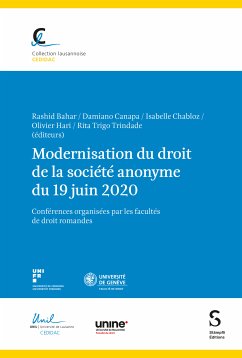 Modernisation du droit de la société anonyme du 19 juin 2020 (eBook, PDF)