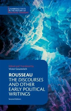 Rousseau: The Discourses and Other Early Political Writings (eBook, PDF) - Rousseau, Jean-Jacques