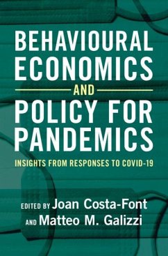 Behavioural Economics and Policy for Pandemics (eBook, ePUB)