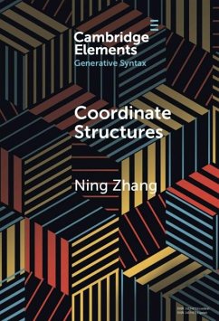 Coordinate Structures (eBook, ePUB) - Zhang, Ning