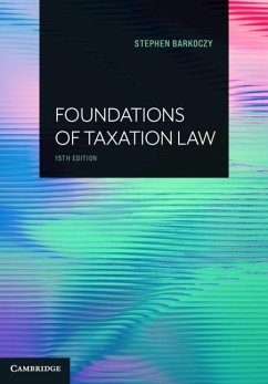 Cover Foundations of Taxation Law (eBook, ePUB)