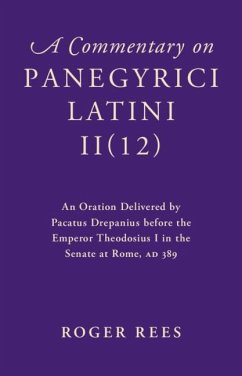 Cover Commentary on Panegyrici Latini II(12) (eBook, PDF)