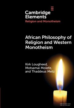 Cover African Philosophy of Religion and Western Monotheism (eBook, PDF)