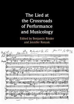 Cover Lied at the Crossroads of Performance and Musicology (eBook, ePUB)