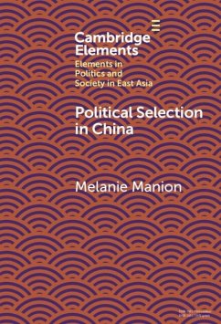 Cover Political Selection in China (eBook, PDF)