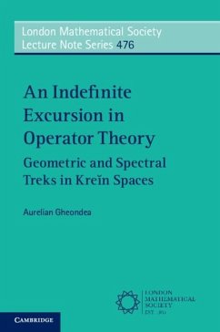 Cover Indefinite Excursion in Operator Theory (eBook, PDF)