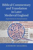 Biblical Commentary and Translation in Later Medieval England (eBook, PDF)