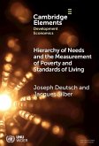 Hierarchy of Needs and the Measurement of Poverty and Standards of Living (eBook, ePUB) Hierarchy of Needs and the Measurement of Poverty and Standards of Living (eBook, ePUB)