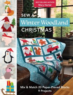 Sew a Winter Woodland Christmas (eBook, ePUB) - Hertel, Mary