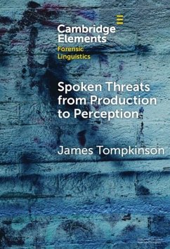 Cover Spoken Threats from Production to Perception (eBook, PDF)