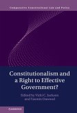 Constitutionalism and a Right to Effective Government? (eBook, PDF)