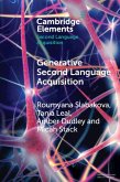 Generative Second Language Acquisition (eBook, PDF)