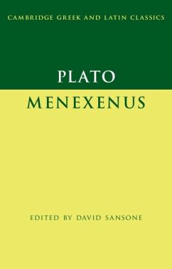 Cover Plato: Menexenus (eBook, PDF)