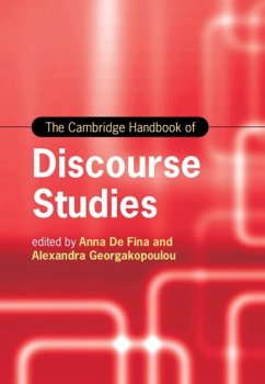 Cover Cambridge Handbook of Discourse Studies (eBook, PDF)
