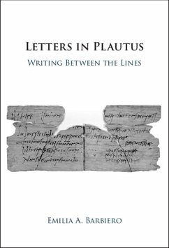 Letters in Plautus (eBook, ePUB) - Barbiero, Emilia A.