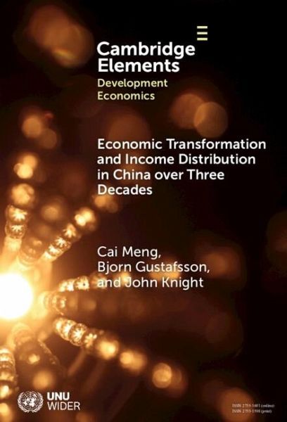 Economic Transformation and Income Distribution in China over Three Decades (eBook, PDF) Economic Transformation and Income Distribution in China over Three Decades (eBook, PDF)