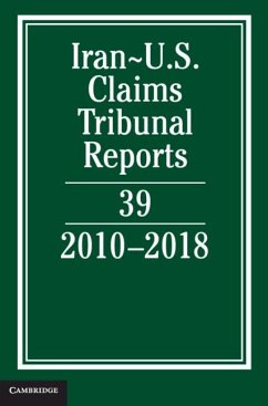 Cover Iran-US Claims Tribunal Reports: Volume 39 (eBook, PDF)