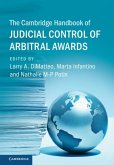 Cambridge Handbook of Judicial Control of Arbitral Awards (eBook, PDF) Cambridge Handbook of Judicial Control of Arbitral Awards (eBook, PDF)
