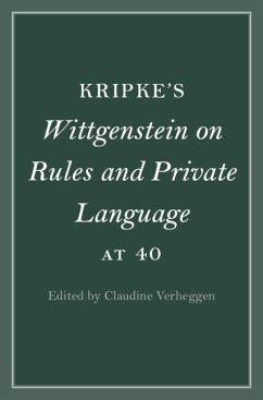 Kripke's Wittgenstein on Rules and Private Language at 40 (eBook, ePUB)