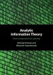 Analytic Information Theory (eBook, PDF) - Bild 1