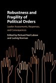 Robustness and Fragility of Political Orders (eBook, ePUB)