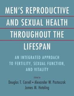Cover Men's Reproductive and Sexual Health Throughout the Lifespan (eBook, PDF)