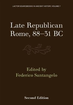 Cover Late Republican Rome, 88-31 BC (eBook, PDF)