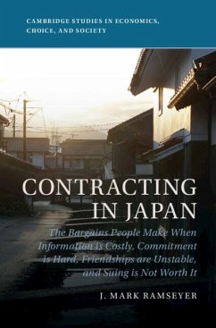 Contracting in Japan (eBook, PDF) - Ramseyer, J. Mark