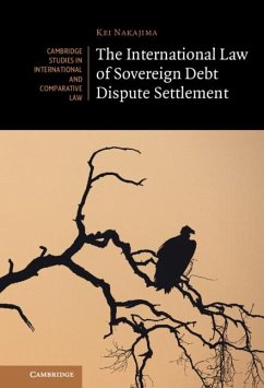 Cover International Law of Sovereign Debt Dispute Settlement (eBook, PDF)