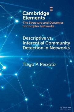 Descriptive vs. Inferential Community Detection in Networks (eBook, ePUB) - Peixoto, Tiago P.