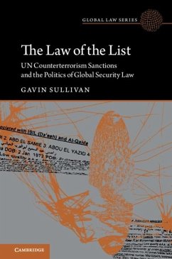 The Law of the List (eBook, PDF) - Sullivan, Gavin (University of Kent