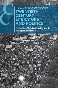 Cover Cambridge Companion to Twentieth-Century Literature and Politics (eBook, ePUB)